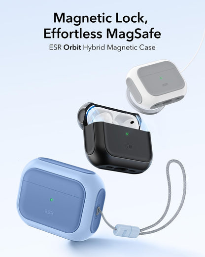 ESR for AirPods Pro 3 Case, Compatible with MagSafe, Orange