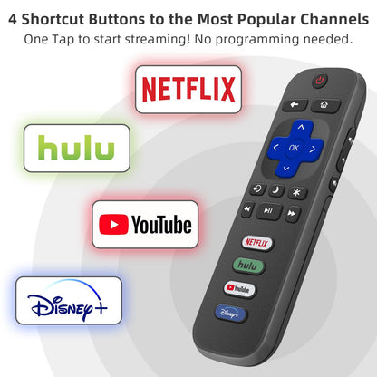 Rechargeable TV Remote for Samsung Smart TVs. Replacement Voice Remote.