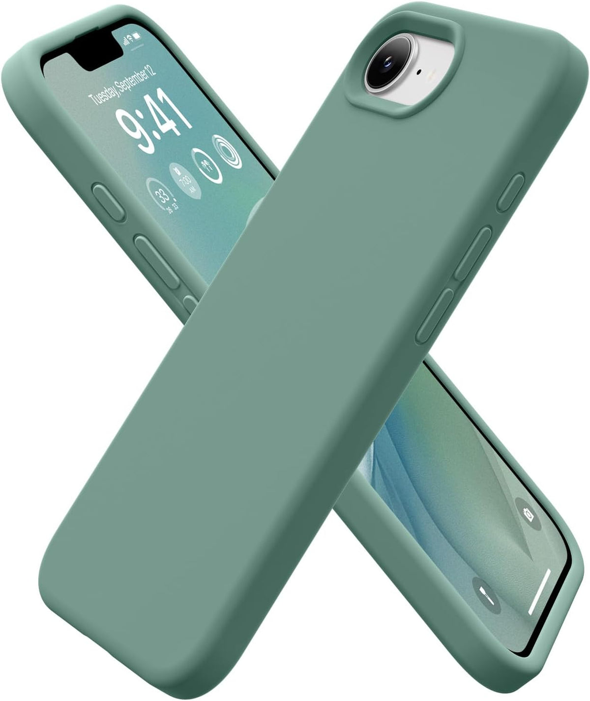 GolbinBox Magnetic for iPhone 13/14 Case, Silicone Cover, Blackcurrant