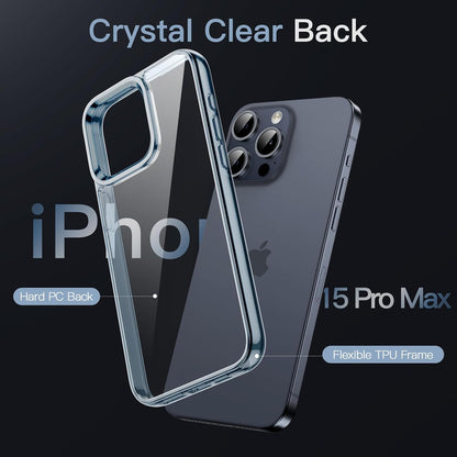 JETech Case for iPhone 15, Anti-Yellowing, Green