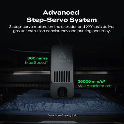 Creality K2 Combo 3D Printer Multicolor Printing Bundle with CFS, Max 600mm/s Printing Speed, Smart Auto Leveling & Al Camera, Next-Gen Direct Drive Extruder, Build Volume 260 * 260 * 260mm