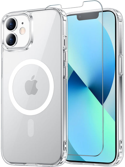 Temdan for iPhone AIR Case with Screen Protector Beige