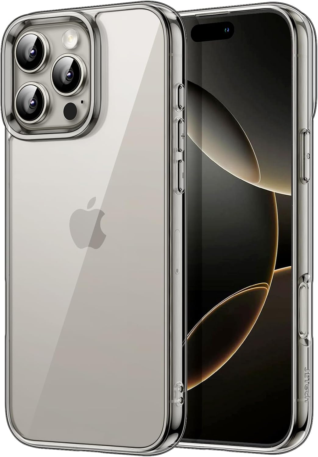 JETech Case for iPhone 16, Anti-Yellowing, Clear