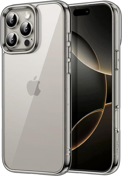 JETech Case for iPhone 16, Anti-Yellowing, Clear