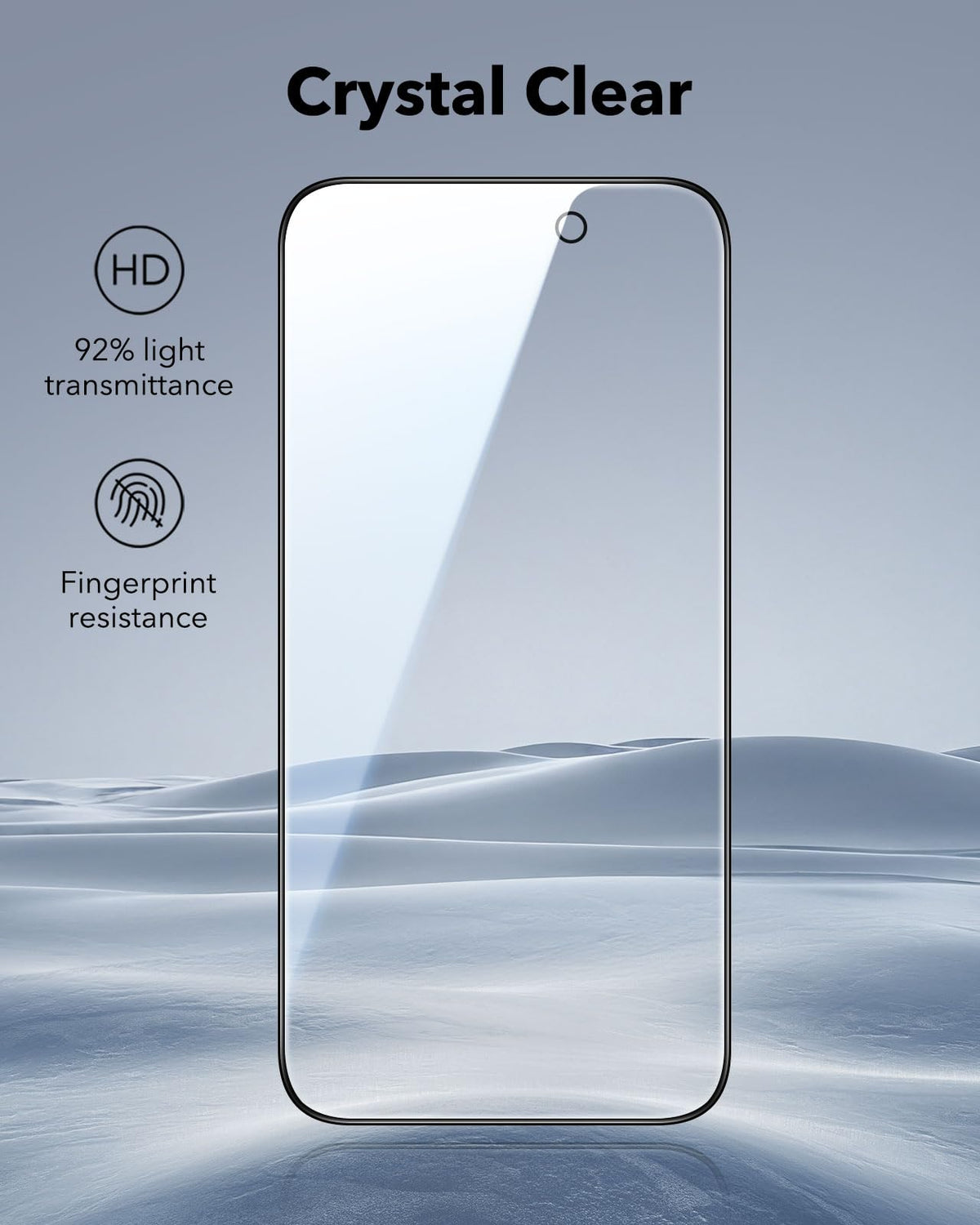 ESR 3 Pack for iPhone 17 Pro Max Privacy Screen Protector, Classic