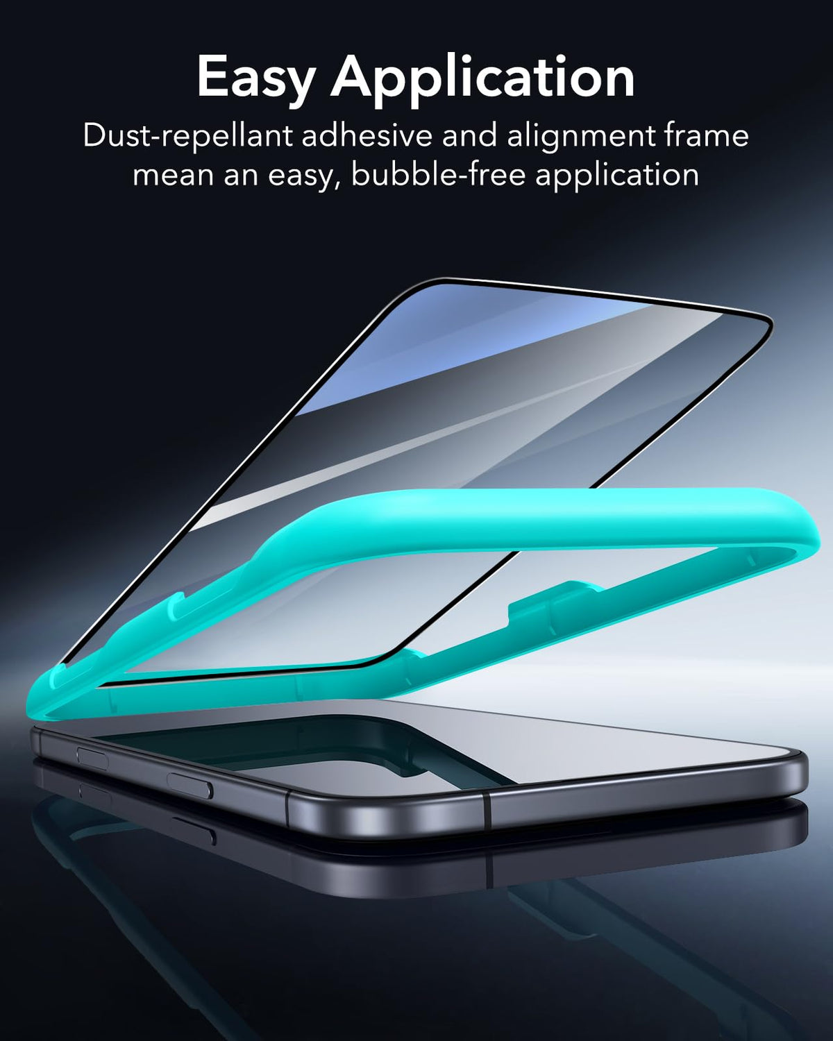 ESR 3 Pack for iPhone 17/iPhone 16 Pro Screen Protector, Align Frame