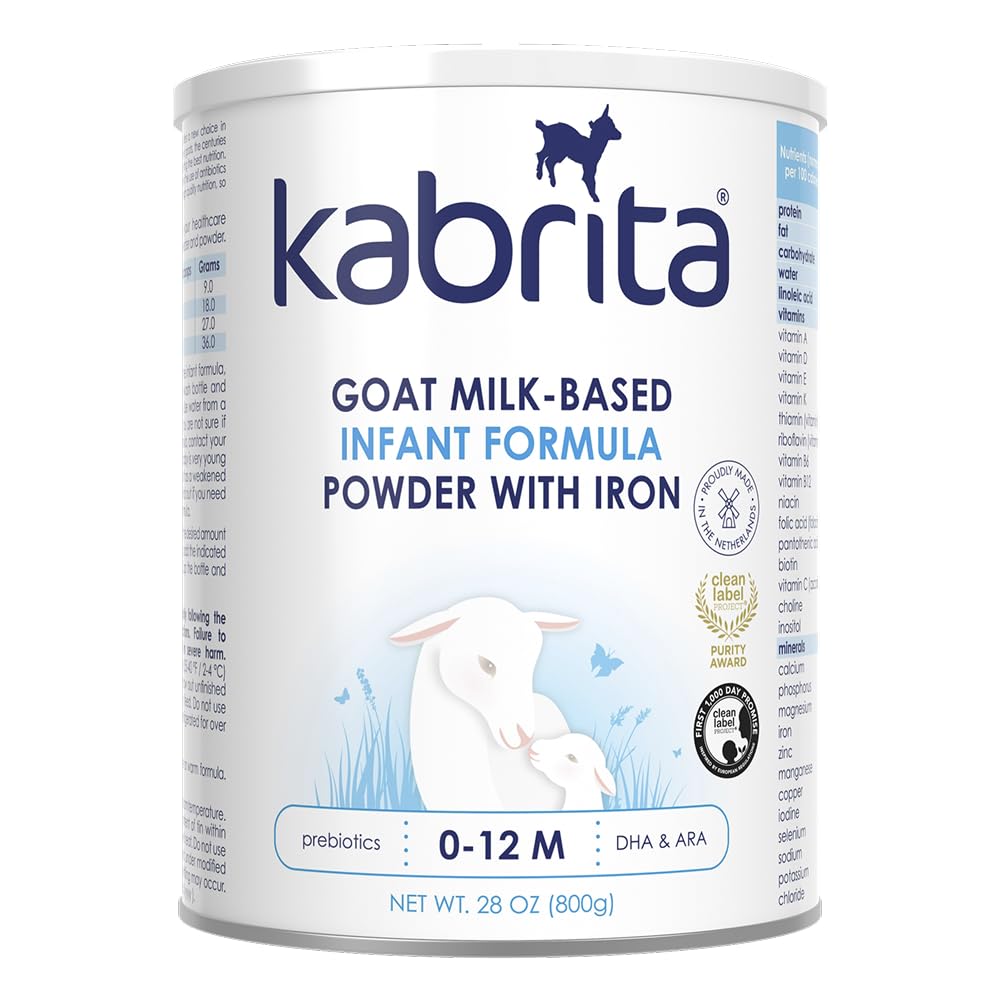 Kabrita Goat Milk Infant Formula Powder, Gentle Digestion, Non-GMO, 14 oz
