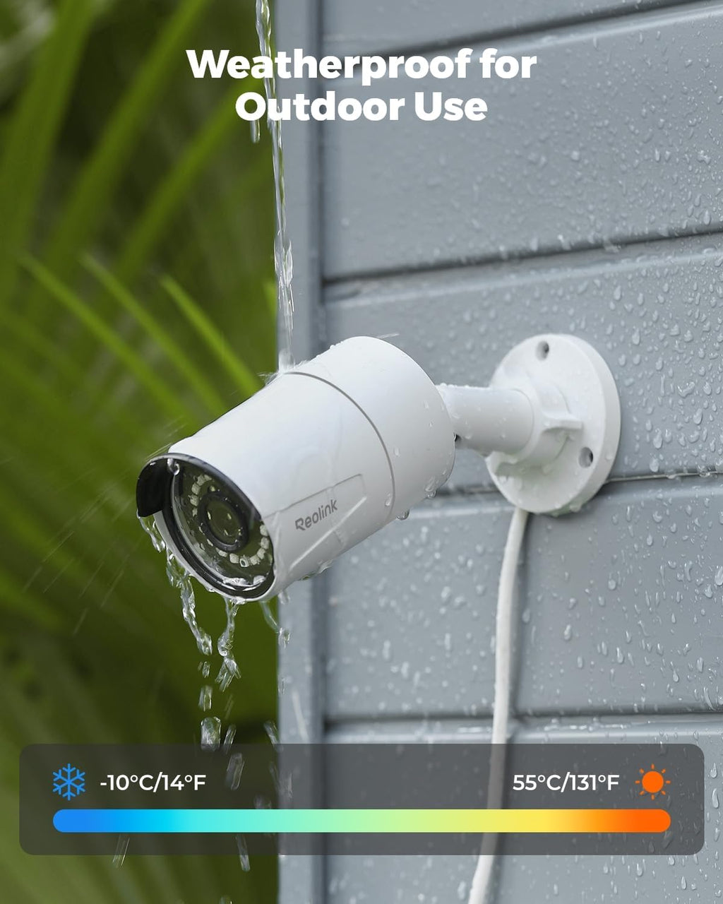 REOLINK PoE Security Camera RLC-510A(Pack of 2), 5MP Home Surveillance