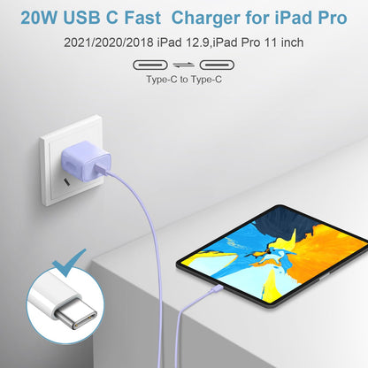 iPhone 18 17 16 15 Charger Fast Charging 3 Pack USB C Charger Block