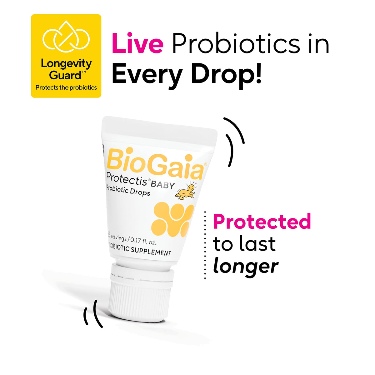 BioGaia Baby Probiotic Drops | Colic & Gas Relief | Safe for Newborns