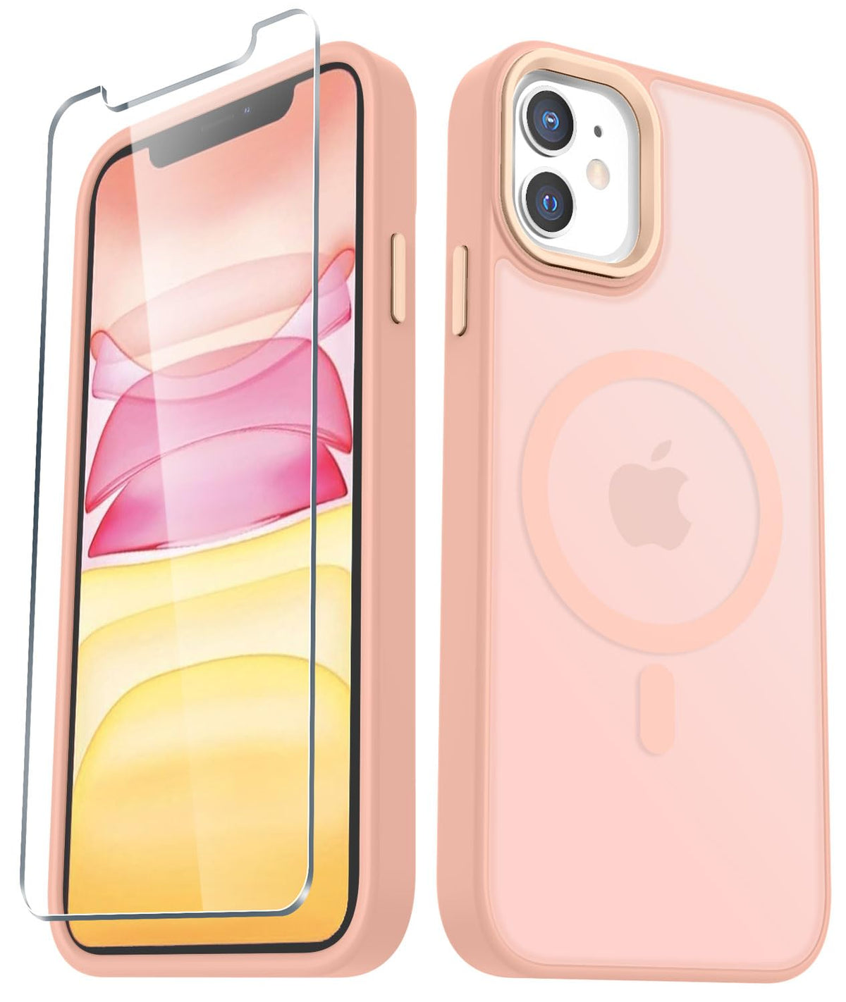 for iPhone 14 Plus Case, Matte Magnetic Phone Case, Lavender Purple