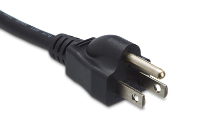 Amazon Basics Replacement Power Cord for Computer, Monitor, TV, Printer, PC, 3 Prong, 18 AWG, 125 Volts, 10 Feet, Black