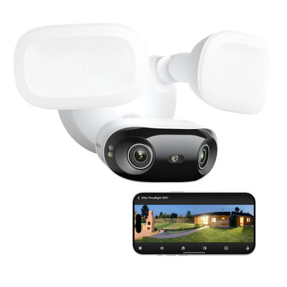 REOLINK Elite Floodlight WiFi 4K 8MP 180° Panoramic Wired Floodlight Camera
