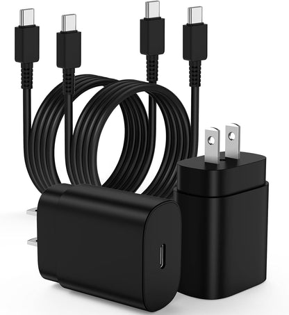 Type C Charger Fast Charging,4Pack 25W Super USB C Fast Charger Block