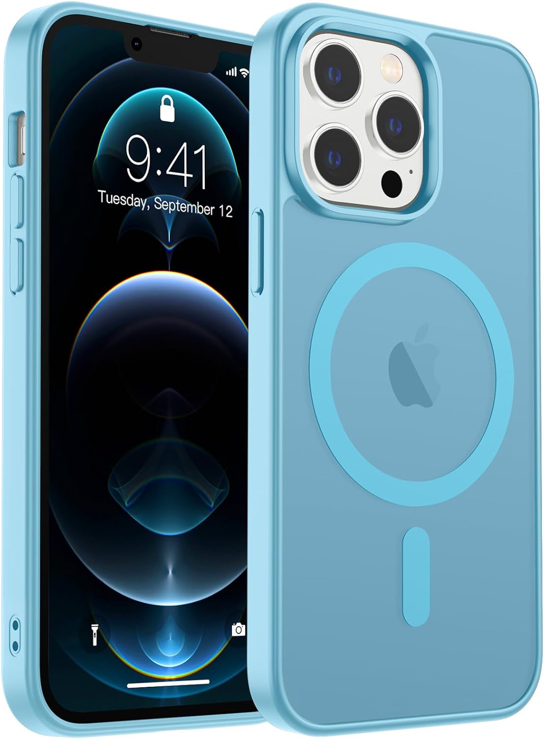 zapica Magnetic for iPhone Air Case, Dark Blue