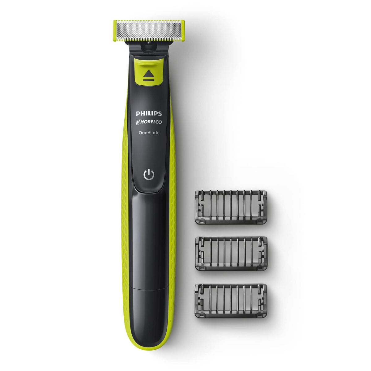 Philips Norelco OneBlade 360 Hybrid Face Trimmer and Shaver, 5 Length Comb
