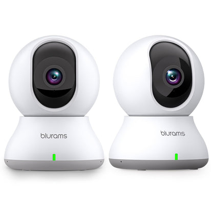blurams Pet Camera 2K, Indoor Cameras, Dog Camera, 360° Home Security Cameras, Color Night Vision, Motion Tracking, 2-Way Talk, Cloud&SD, APP Control, Compatible with Alexa