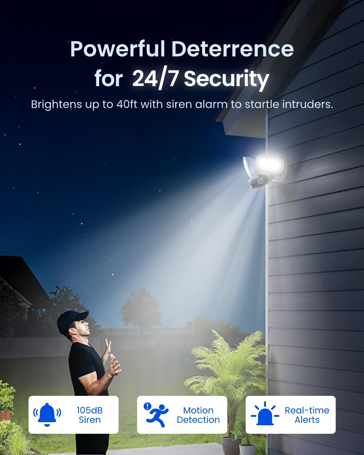REOLINK Elite Floodlight WiFi 4K 8MP 180° Panoramic Wired Floodlight Camera
