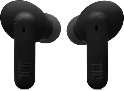 JBL Vibe Beam 2 - True Wireless Noise Cancelling Earbuds Pure Bass Sound & Smart Ambient Technology Black (Renewed)