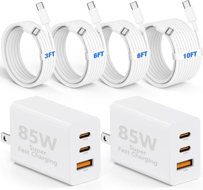 Type C Charger Fast Charging,4Pack 25W Super USB C Fast Charger Block