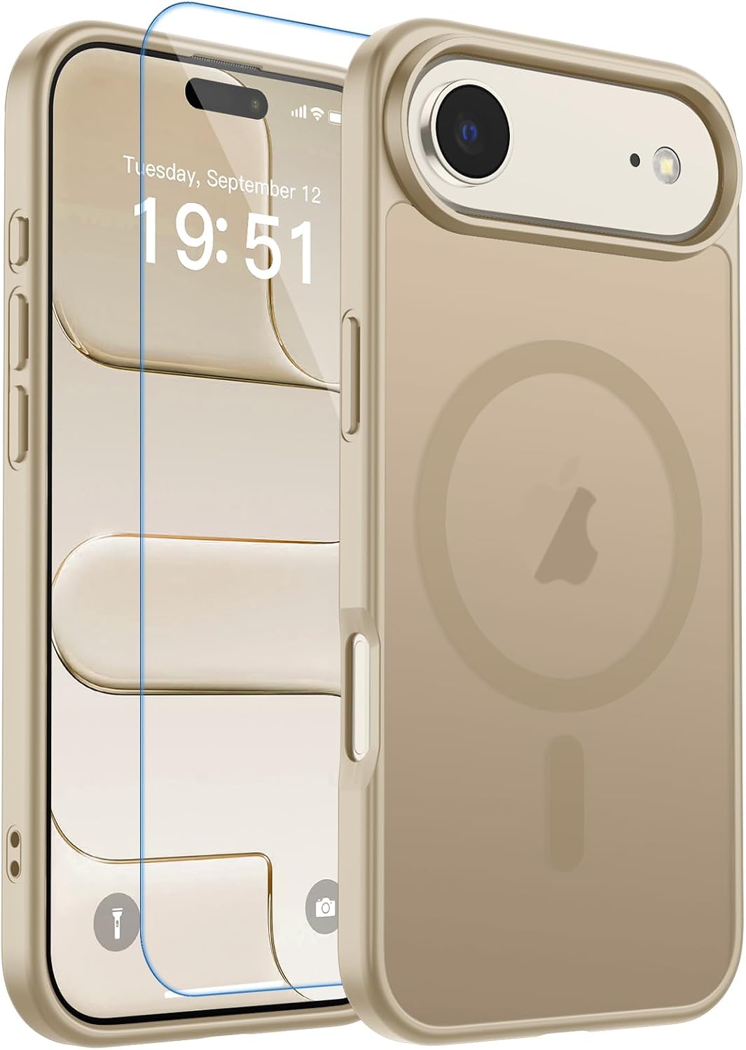 zapica Magnetic for iPhone Air Case, Dark Blue
