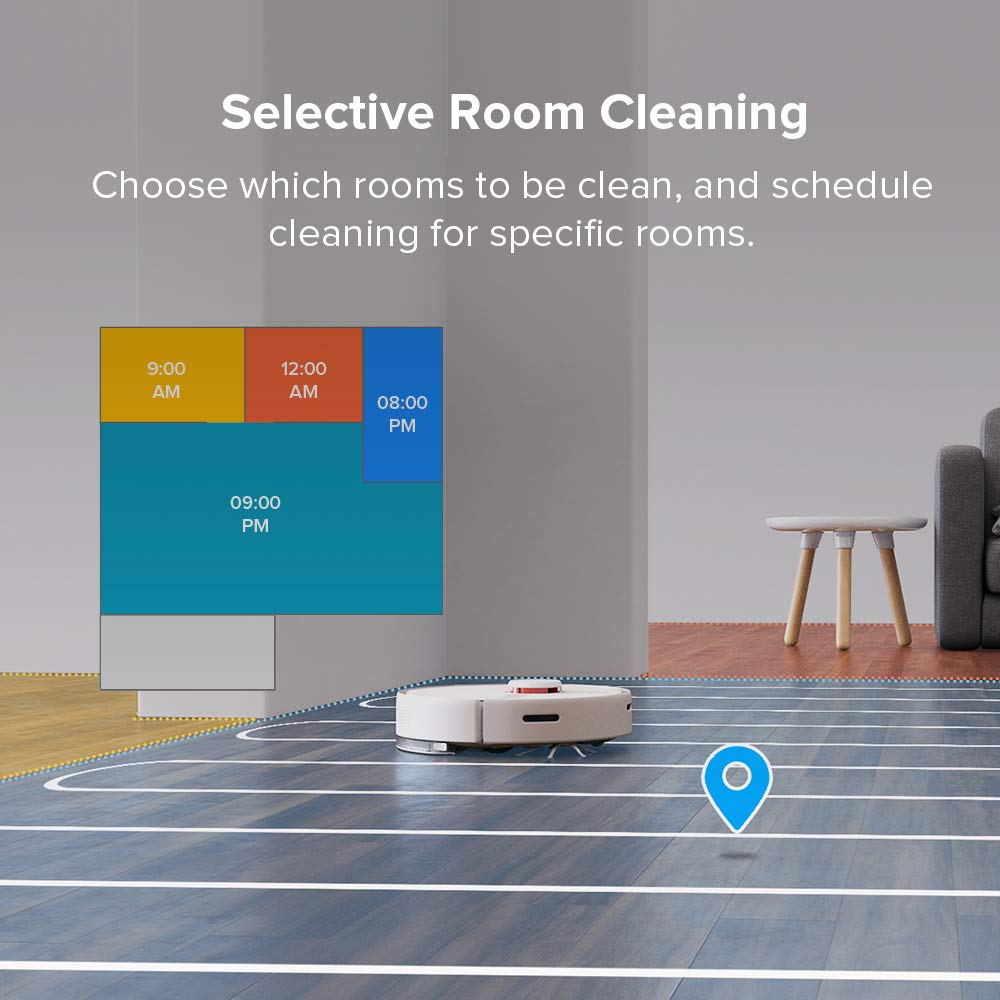 roborock Q7 M5+ Robot Vacuum and Mop, Up to 7-9 Weeks Self-Empty, 10000Pa