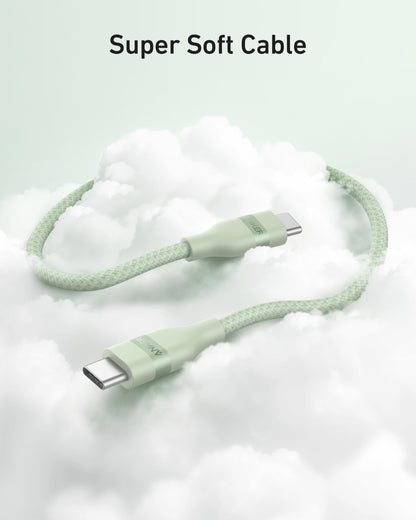 Anker Nano USB C to USB C Cable, 240W Fast Charging Cable (Black, 10ft)