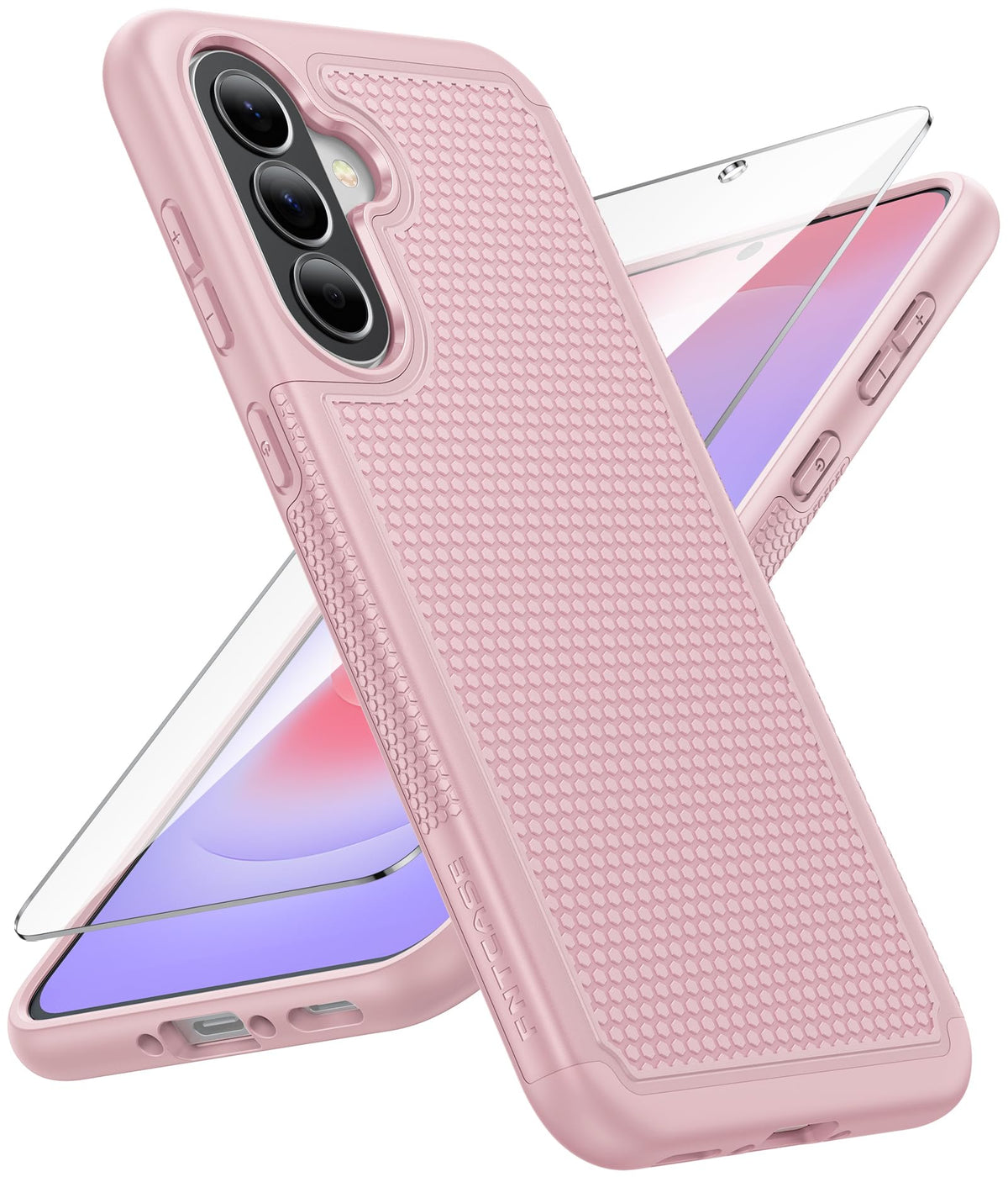 FNTCASE for Google Pixel 9a Case: Green Non Slip Textured
