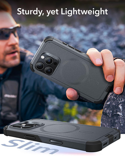 ESR Cyber Tough for iPhone 18 Pro Max/17 Pro Max Case, Black
