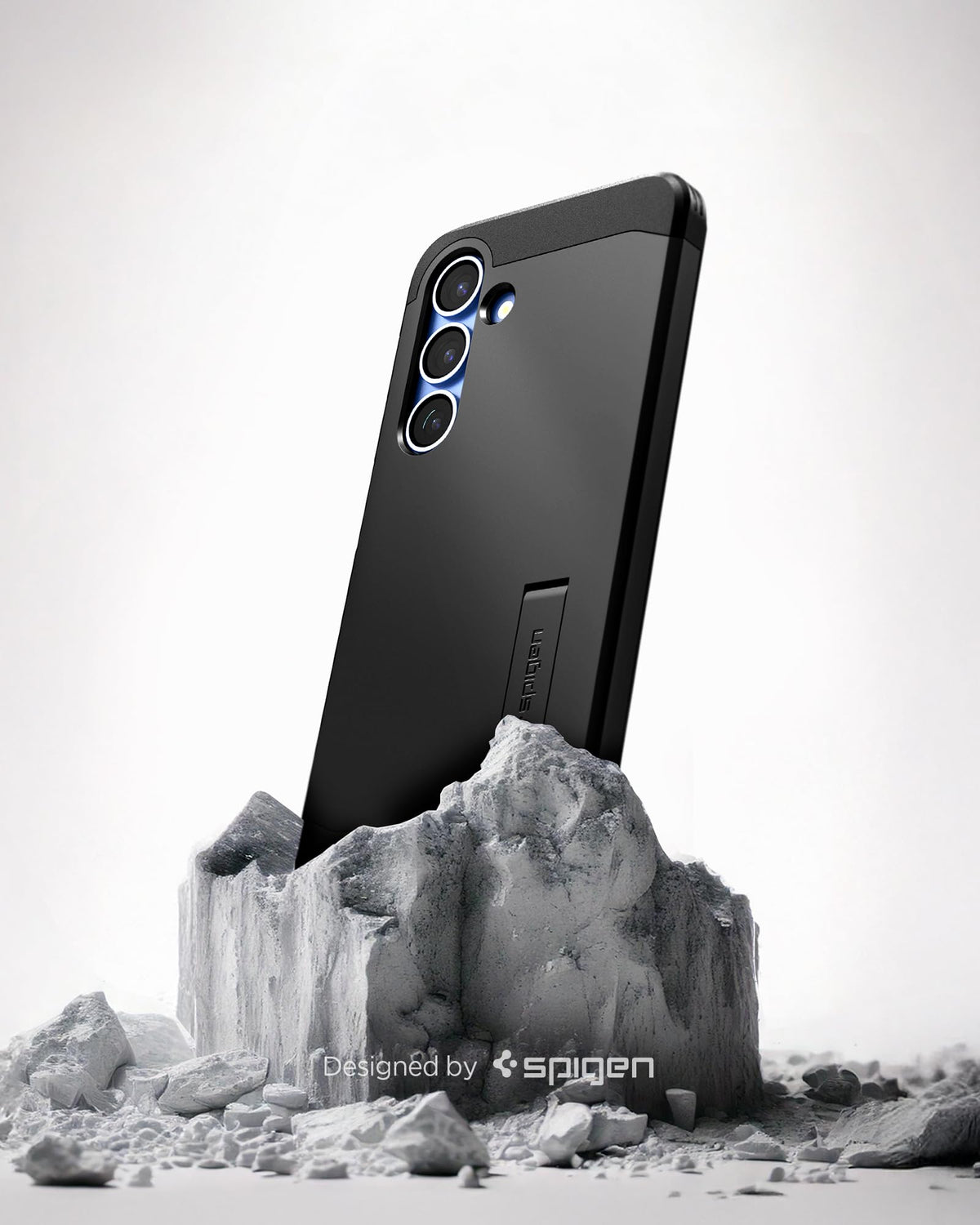 Spigen for Galaxy S26 Case, Tough Armor MagFit [Kickstand] [Compatible with MagSafe] [Military-Grade Protection] - Black