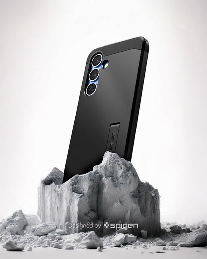 Spigen for Galaxy S26 Case, Tough Armor MagFit [Kickstand] [Compatible with MagSafe] [Military-Grade Protection] - Black