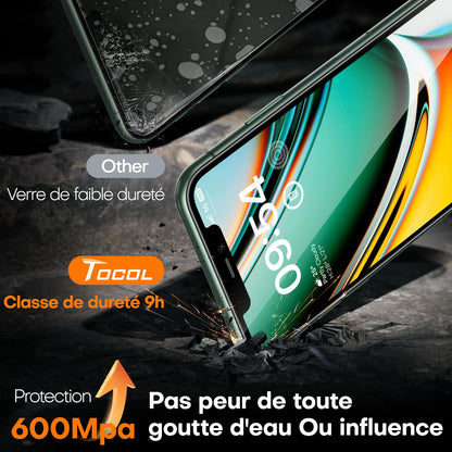 TOCOL for iPhone 17 Screen Protector, Easy Installation
