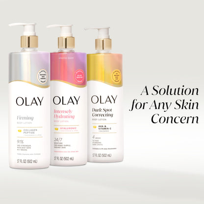 Olay Super Serum Hand & Body Lotion, Luminous & Resilient Skin, 17 fl oz