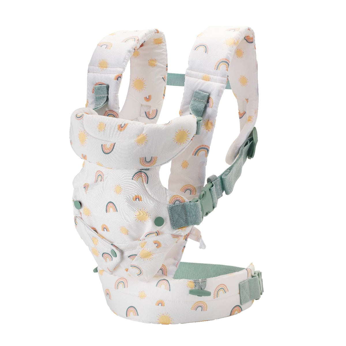 Infantino Flip 4-in-1 Baby Carrier Convertible Ergonomic, Gray
