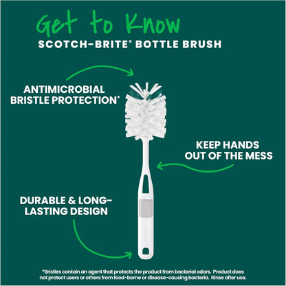 Scotch-Brite Bottle Brush, 1 Pack