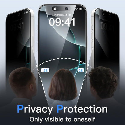 JETech Privacy Screen Protector for iPhone 16 Pro Max, 2-Pack
