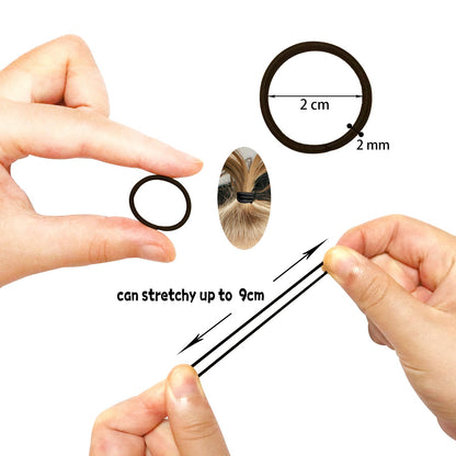 200PCS Baby Hair Ties,Small Hair Ties for Baby Girls Toddlers