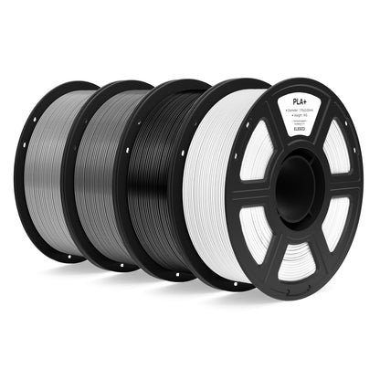 ELEGOO PLA+ 3D Printer Filament 1.75mm White 1KG