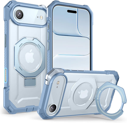 SUPCASE for iPhone 17 Case with Stand & Camera Control Button, Black