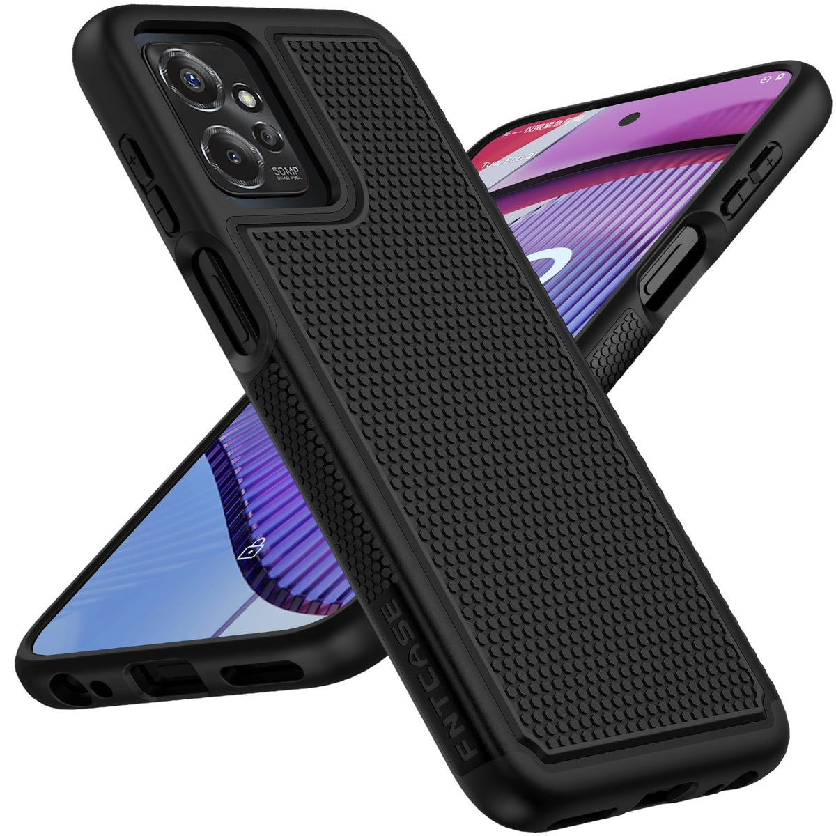 FNTCASE for Google Pixel 9a Case: Green Non Slip Textured