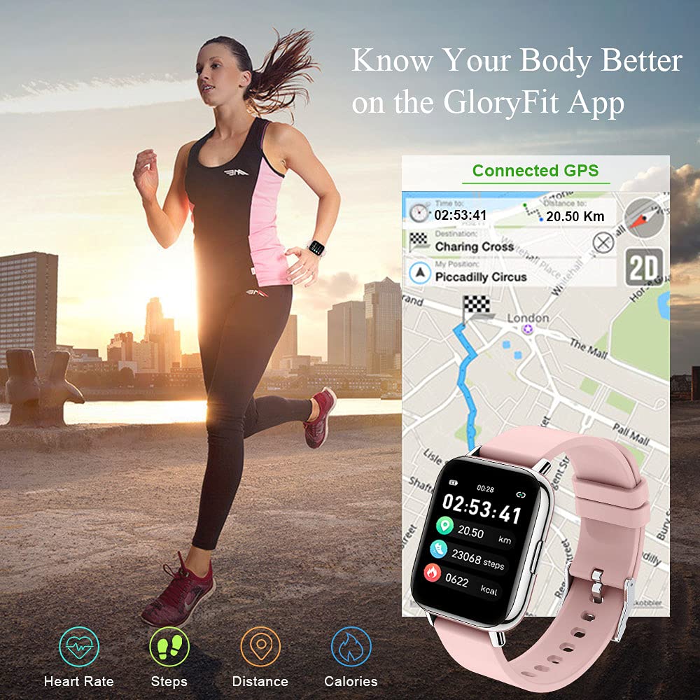 Motast Smart Watch, Fitness Tracker 1.69'' HD for Men Women,