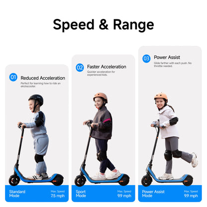 Segway C2 Pro /C2 Go / C2 Lite Kids Electric Scooter, Lightweight Design, UL Certified