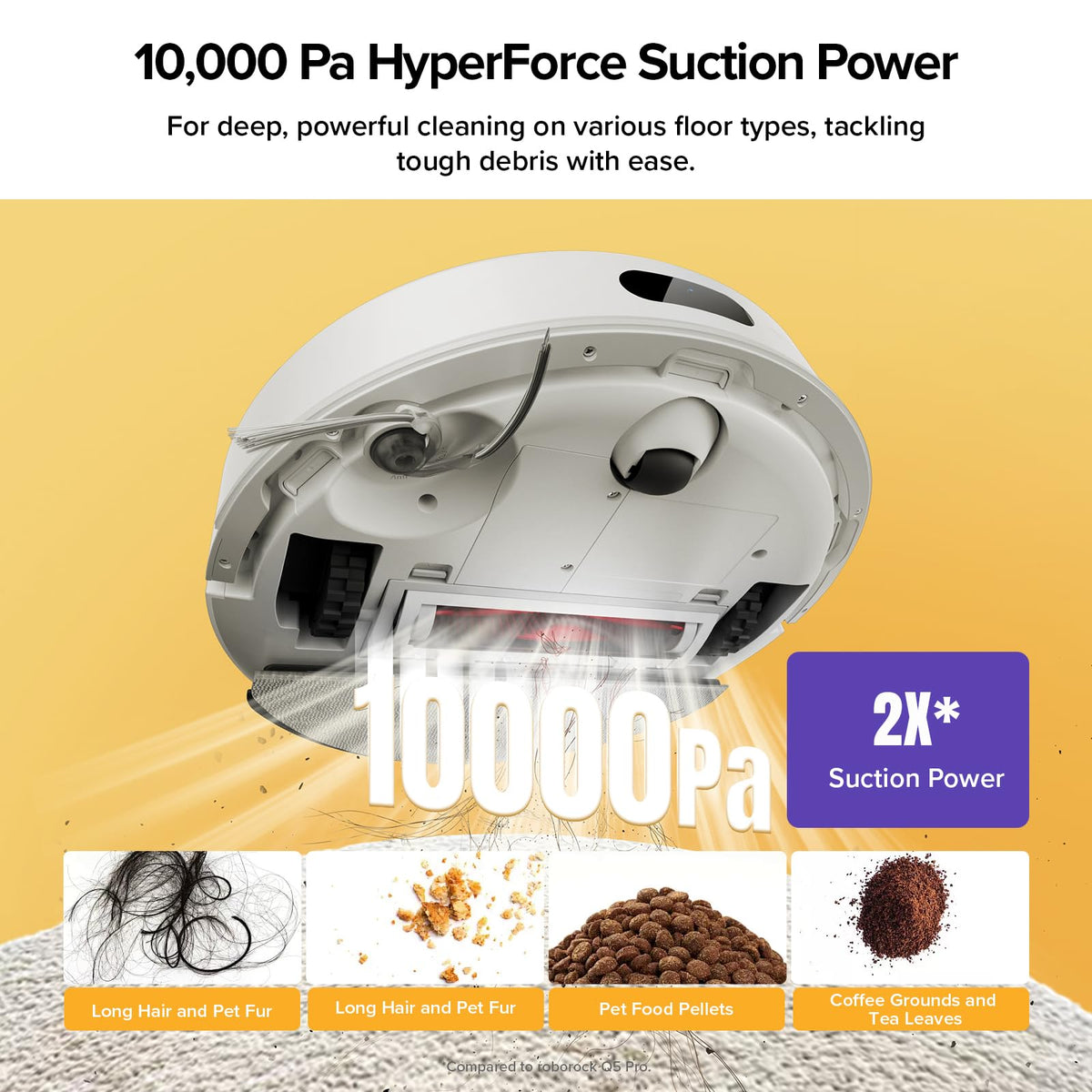roborock Q7 L5 Robot Vacuum and Mop Combo, 8,000Pa Suction