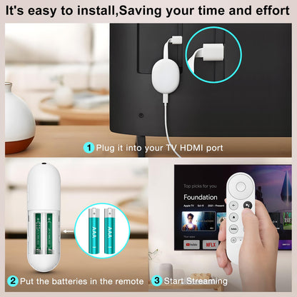 Replacement for Samsung TV Remote, for All 2018-2024 Samsung Remote Control for Smart TV with Voice Control. No Solarcell. 2-Year Warranty.
