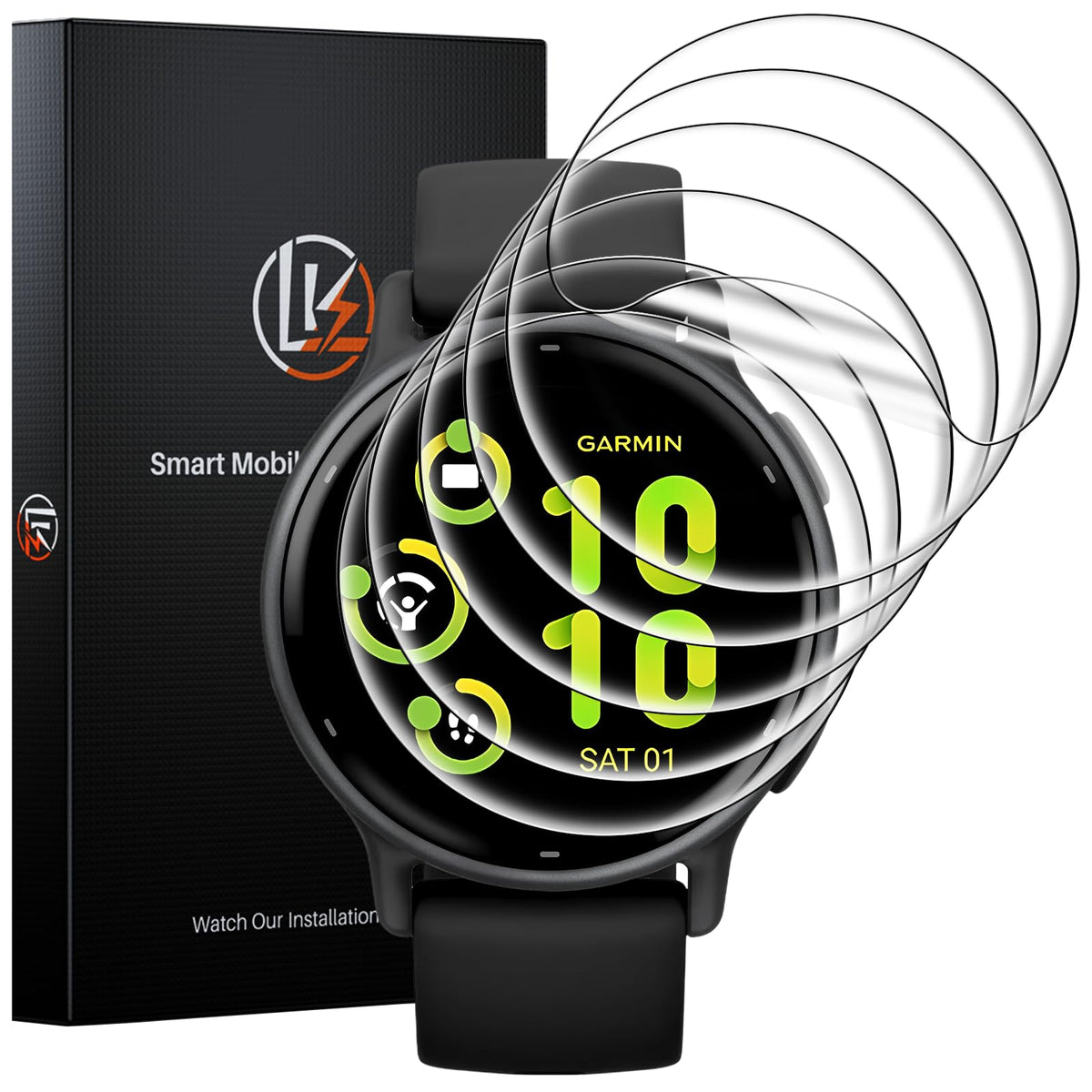 LK for Apple Watch Ultra 4/3/2 49mm Privacy Screen Protector