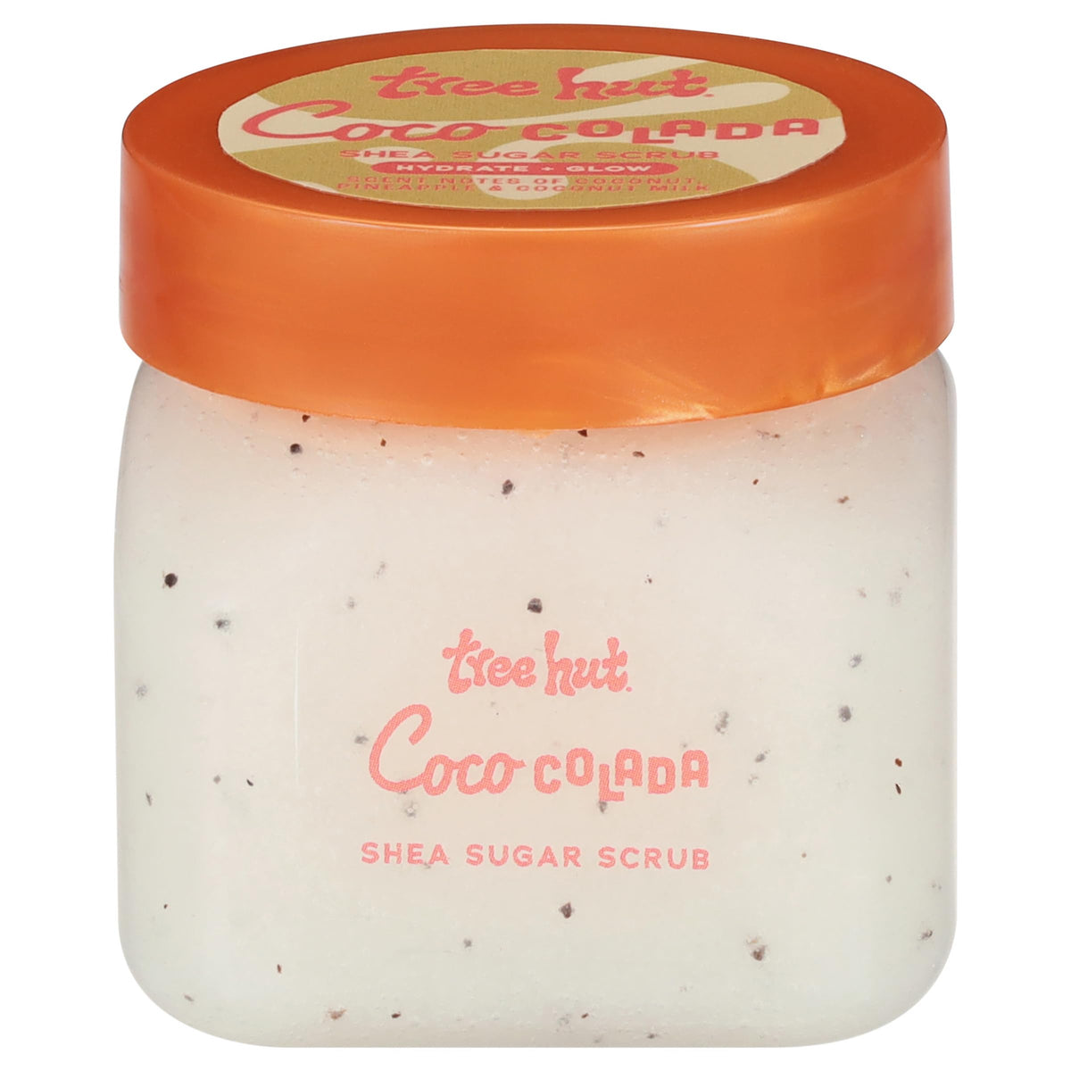 Tree Hut Vanilla Body Scrub, Exfoliating Sugar Scrub, Vegan, 18 Oz