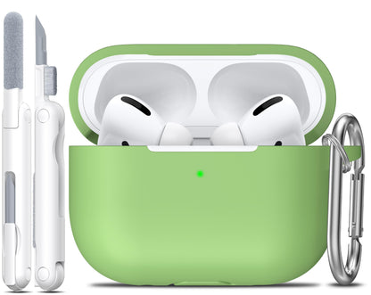 R-fun for AirPods 2nd/1st Case Silicone Cover, Banana Violet