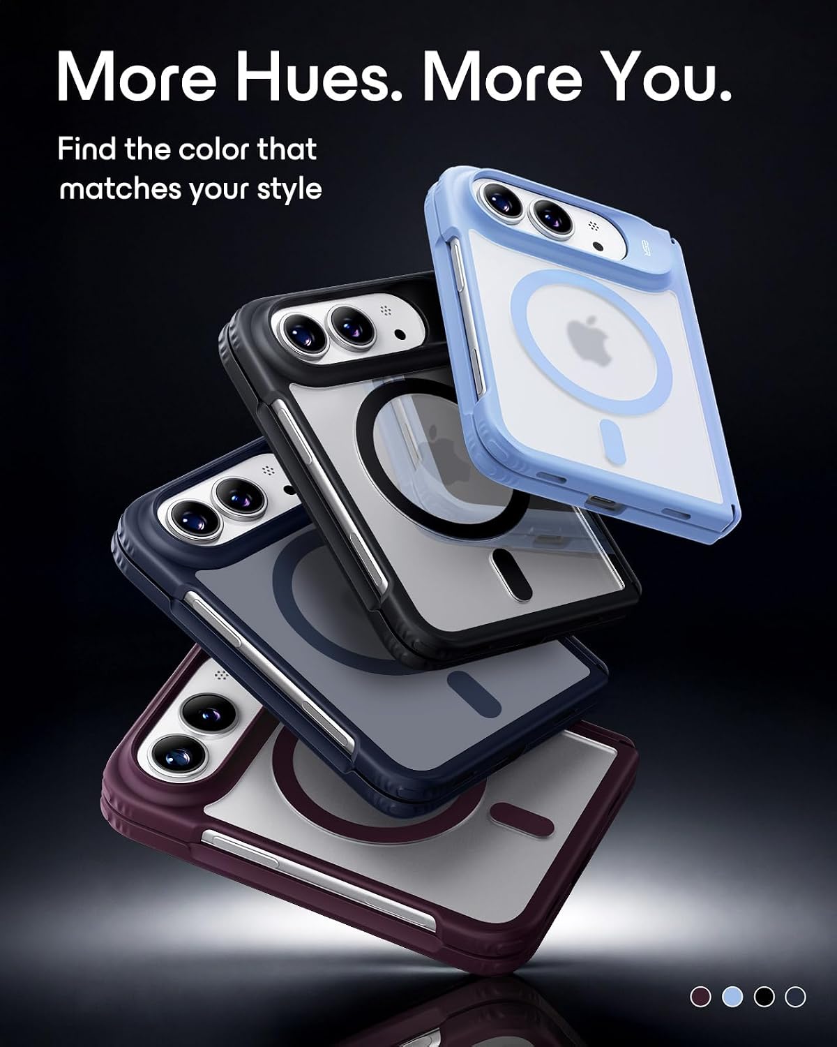 ESR Classic Hybrid for iPhone 15 Pro Max Case, Clear