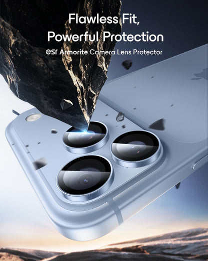ESR for iPhone 17 Pro Max/17 Pro Camera Lens Protector, 1 Pack, Black