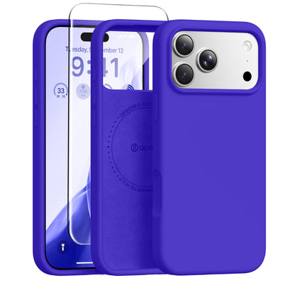 GONEZ for iPhone 18 Pro Max Case/iPhone 17 Pro Max Case, Mist Blue